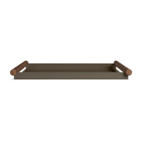 Estate Tray in Dark Olive / Acacia - Angle 3