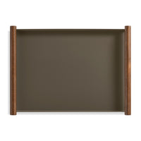 Estate Tray in Dark Olive / Acacia - Angle 6