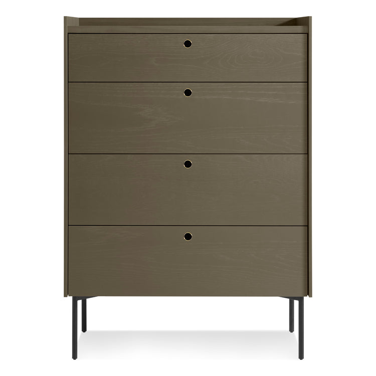 4 draw dresser Blu Dot | Peek 4 Drawer Dresser | Dark Olive