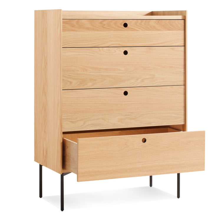 Blu Dot | Peek 4 Drawer Dresser | White Oak