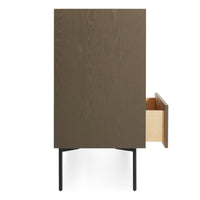 Peek 6 Drawer Dresser in Dark Olive - Angle 7