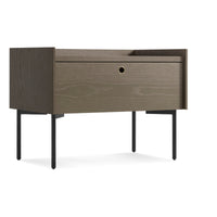 Peek Nightstand in Dark Olive - Angle 3