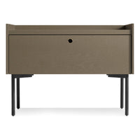 Peek Nightstand in Dark Olive - Angle 1