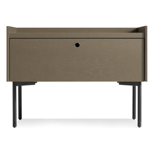 Peek Nightstand in Dark Olive - Angle 1
