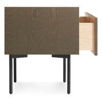 Peek Nightstand in Dark Olive - Angle 6