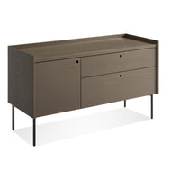 Peek Small Media Stand in Dark Olive - Angle 4