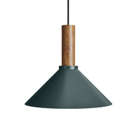 Emblem Medium Pendant Light en Navy Green / Walnut - ángulo 1