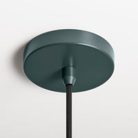 Emblem Medium Pendant Light en Navy Green / Walnut - ángulo 7