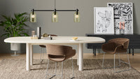 Racer Chair in Moss Velvet - Angle 9
