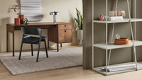 NeedWant Narrow Shelving in Putty - Angle 2