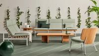 NowThen Outdoor Side Table in Teak - Angle 2