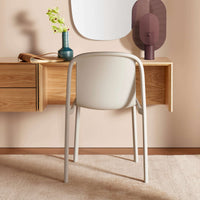 Decade Chair in Mouse - Angle 6