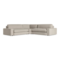 Esker L Sectional Sofa in Kelso Sand - Angle 2
