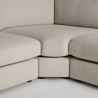 Esker L Sectional Sofa in Kelso Sand - Angle 5