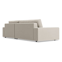 Esker Sofa with Chaise in Kelso Sand - Angle 6