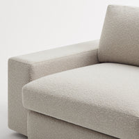 Esker Sofa with Chaise in Kelso Sand - Angle 8