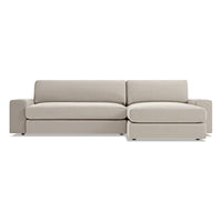 Esker Sofa with Chaise in Kelso Sand - Angle 1
