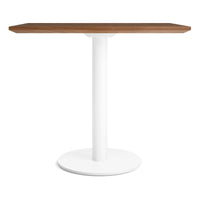 Easy Cafe Table in Walnut - Angle 3