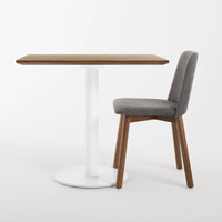 Easy Cafe Table in Walnut - Angle 4