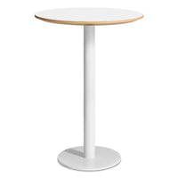 Easy Bar Height Table en White Laminate - ángulo 2