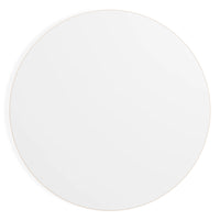 Easy Cafe Table in White Laminate - Angle 4