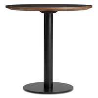 Easy Cafe Table in Black Laminate - Angle 1