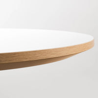 Easy Cafe Table in White Laminate - Angle 5