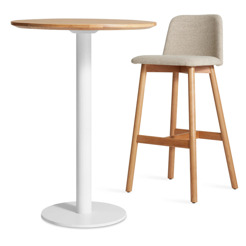 Easy Bar Height Table in 30" Round Bar Height - Angle 2