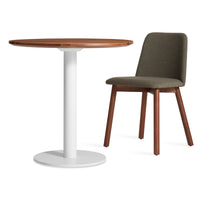 Easy Cafe Table in Walnut - Angle 3