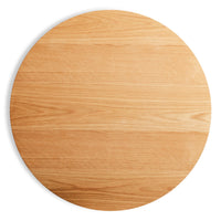 Easy Round Dining Table in White Oak - Angle 4