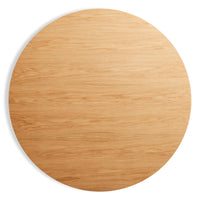 Easy Round Dining Table in White Oak - Angle 4