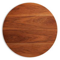 Easy Round Dining Table in Walnut - Angle 4
