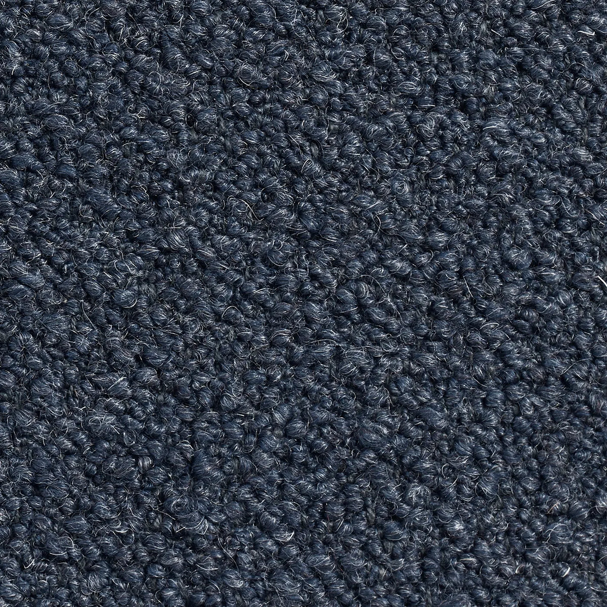 Close-up image of a navy-colored fabric texture.