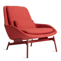 Field Lounge Chair in Craig Red - Angle 8