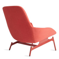 Field Lounge Chair in Craig Red - Angle 10