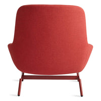 Field Lounge Chair in Craig Red - Angle 11