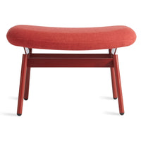 Field Ottoman in Craig Red - Angle 1