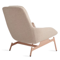 Field Lounge Chair in Tait Blush - Angle 9