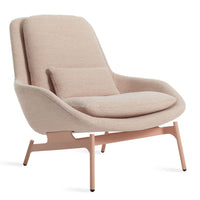 Field Lounge Chair in Tait Blush - Angle 7