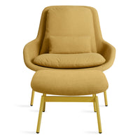 Field Ottoman in Maharam Candor in Flare - Angle 4