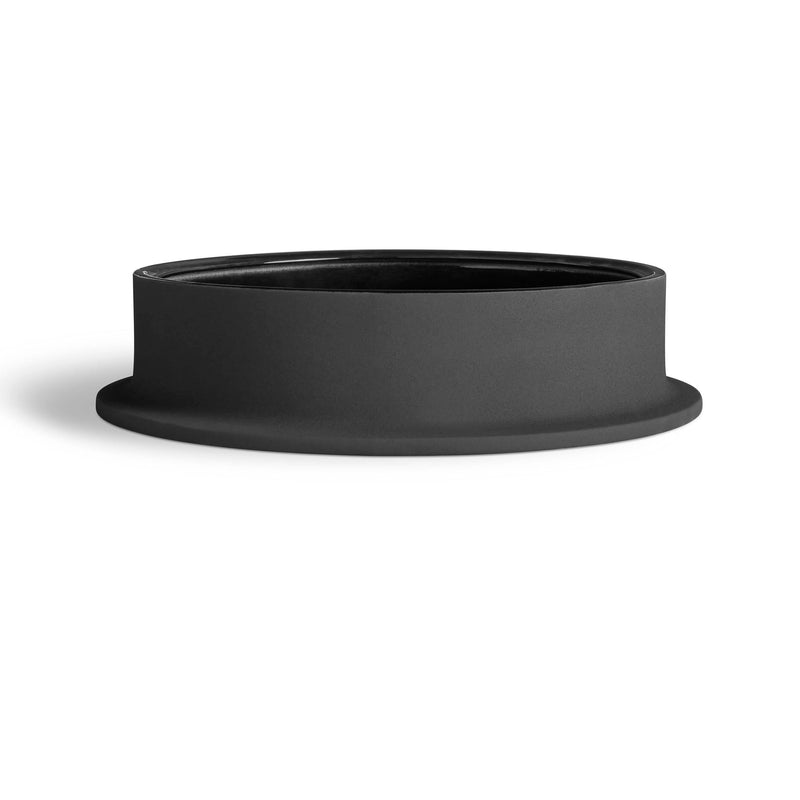 Flange Large Bowl in Black