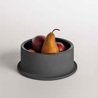 Flange Small Bowl in Black - Angle 5