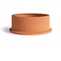 Flange Small Bowl in Terracotta - Angle 1