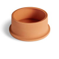 Flange Small Bowl in Terracotta - Angle 3
