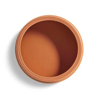 Flange Small Bowl in Terracotta - Angle 4