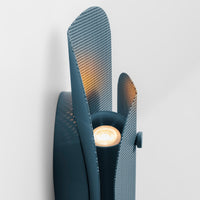 Filter Sconce in Marine Blue - Angle 13
