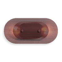 Filter Sconce in Oxblood - Angle 11