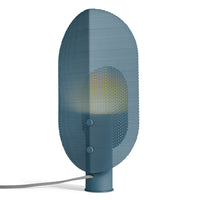 Filter Table Lamp in Marine Blue - Angle 6