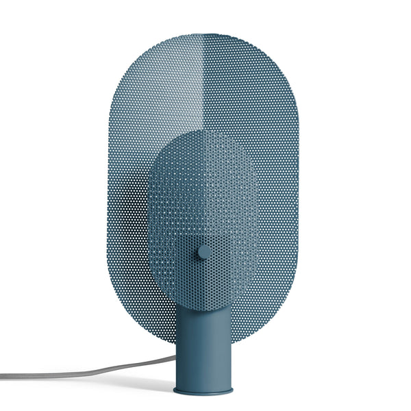 Filter Table Lamp in Marine Blue - Angle 1