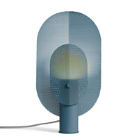 Filter Table Lamp in Marine Blue - Angle 2
